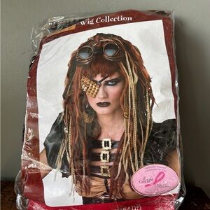 Apocalypse Steampunk Wig & Eye Goggle